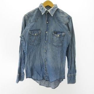 ラングラー(Wrangler)のラングラー 紺タグ 80s デニム ウエスタンシャツ ス 15-33(シャツ)