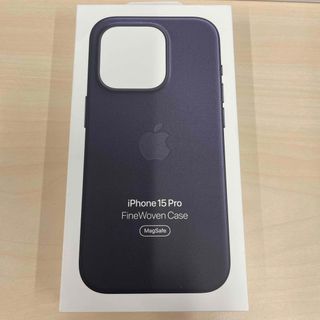 アップル(Apple)の新品未開封！iPhone15Pro  FineWovenCase(iPhoneケース)