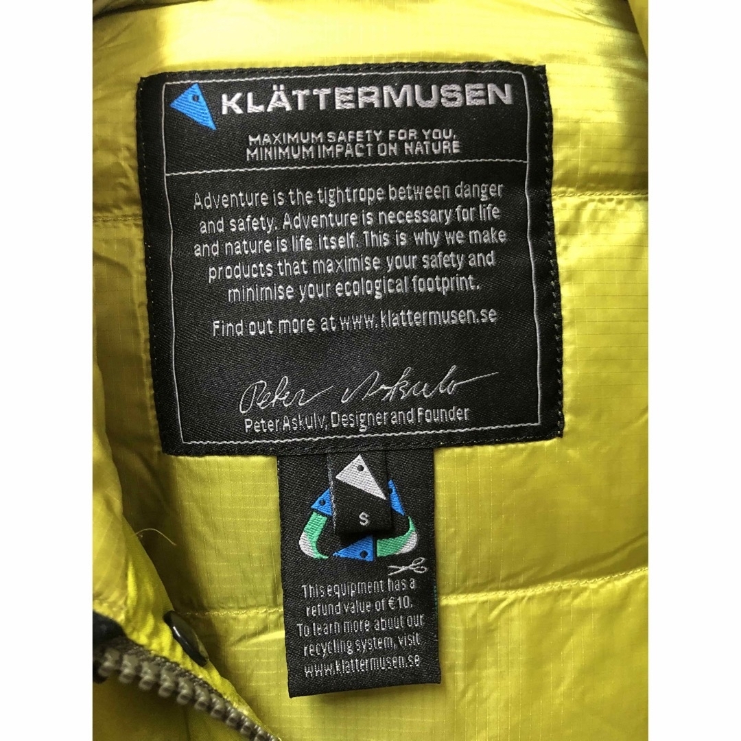 Klattermusen(クレッタルムーセン)のH04様専用クレッタルムーセン ダウンジャケット アトレジャケット メンズのジャケット/アウター(ダウンジャケット)の商品写真