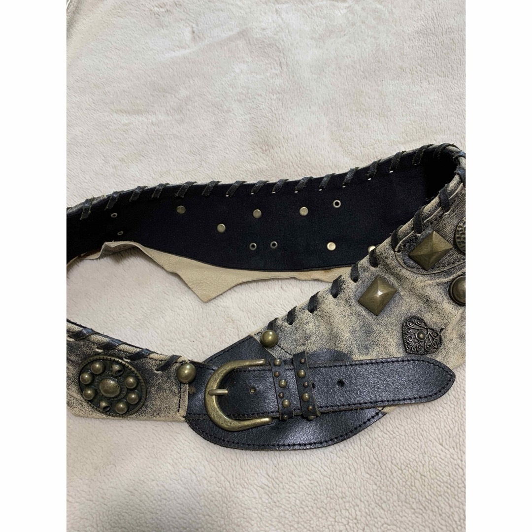 本革オシャレ?デザインベルト‼️ビンテージ物