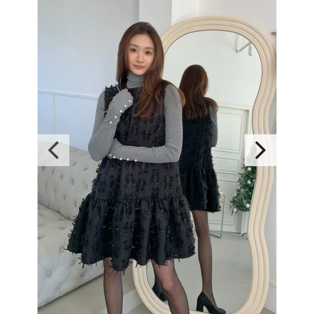 BIRTHDAY BASH(バースデーバッシュ)のbirthdaybash Louise MINI DRESS レディースのワンピース(ミニワンピース)の商品写真