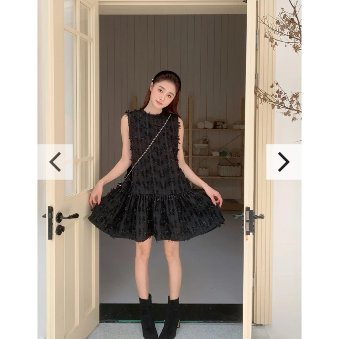 BIRTHDAY BASH(バースデーバッシュ)のbirthdaybash Louise MINI DRESS レディースのワンピース(ミニワンピース)の商品写真