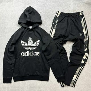 アディダス(adidas)の新品 adidas Originals XLサイズ カモ セットアップ 迷彩 (スウェット)