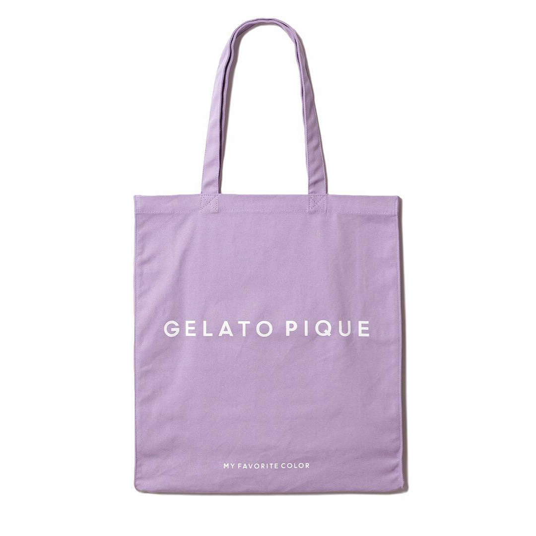 gelato pique(ジェラートピケ)のジャラートピケ トートバッグ 紫 パープル レディースのバッグ(トートバッグ)の商品写真