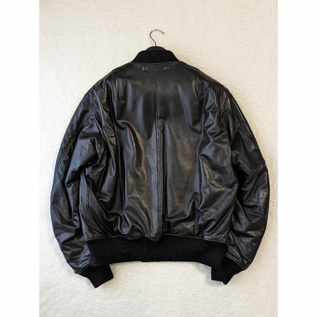 COMOLI - 22SS COMOLI コモリ シープスキン MA-1 レザー COMOLI - 22SS COMOLI コモリ シープスキン MA-1 レザー