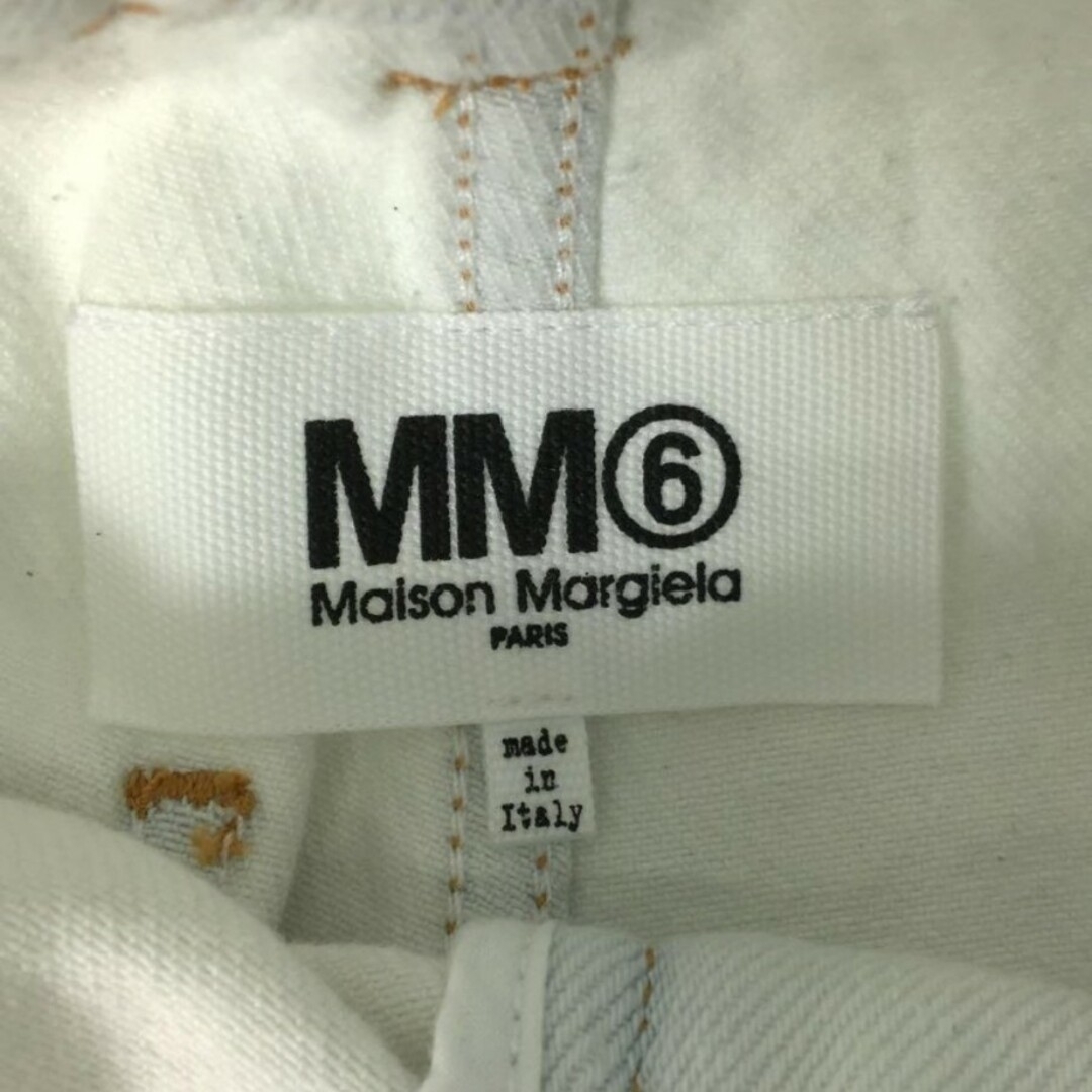 MM6 - MM6 ワイドパンツ 36 デニム ワイドレッグデニムパンツの MM6 - MM6 ワイドパンツ 36 デニム ワイドレッグデニムパンツの