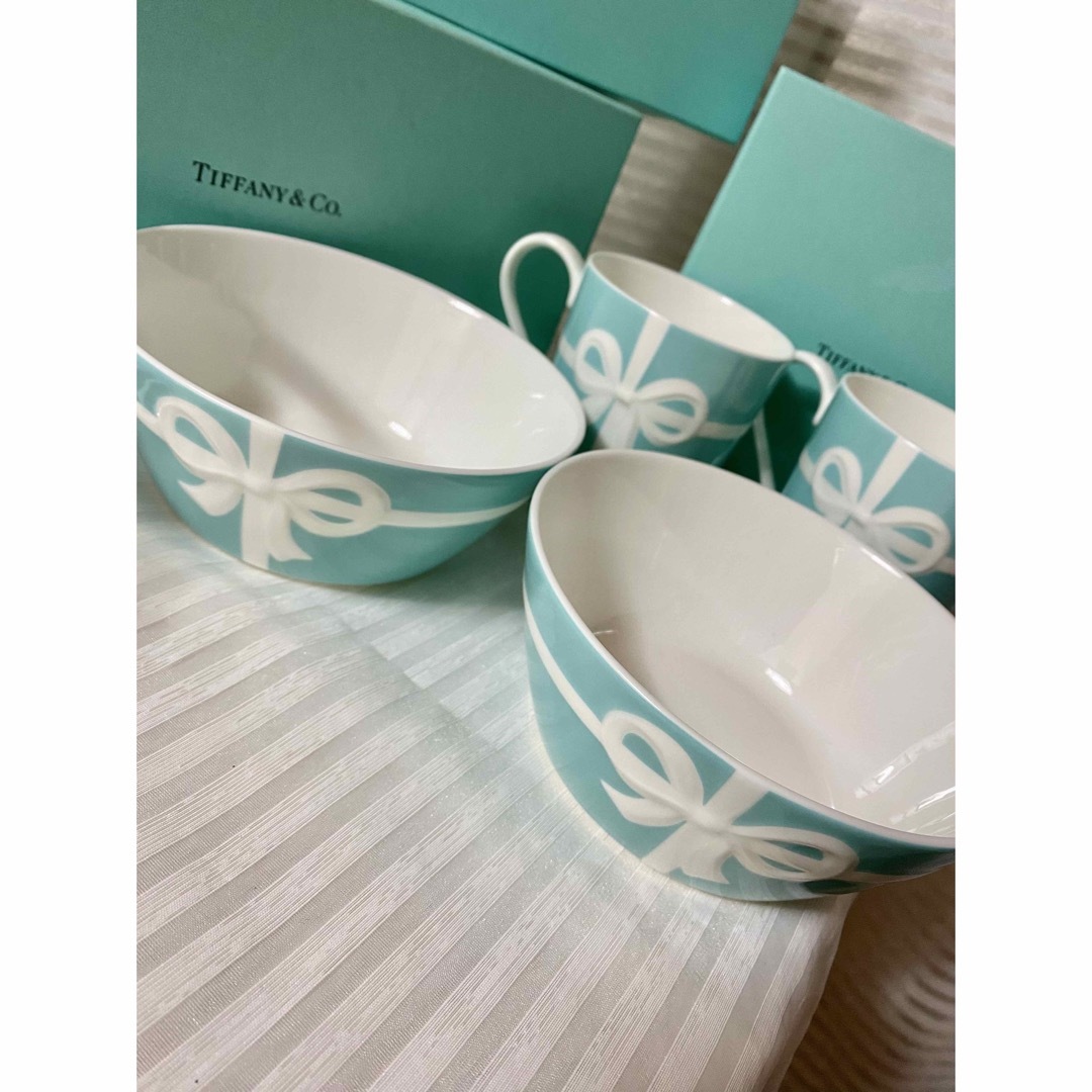 Tiffany&co ティファニー ドックボウル 目まぐるし 皿 Tiffany&co ティファニー ドックボウル 目まぐるし 皿