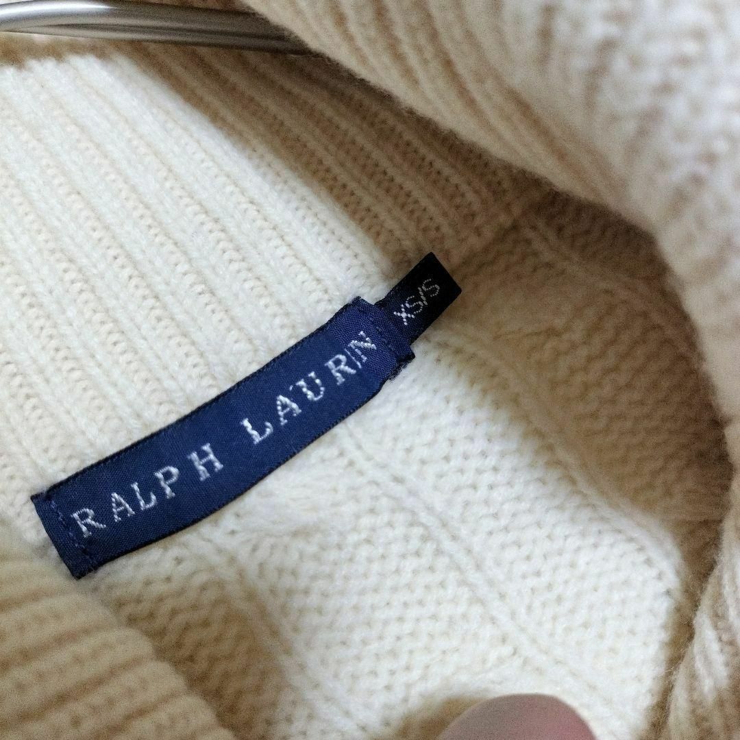 Ralph Lauren - 美品✨️ラルフローレン ケーブルニット カシミア