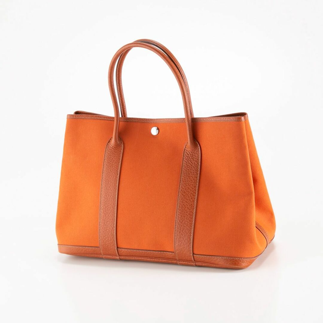 オレンジエルメス HERMES トートバッグ  ガーデンパーティー PM36