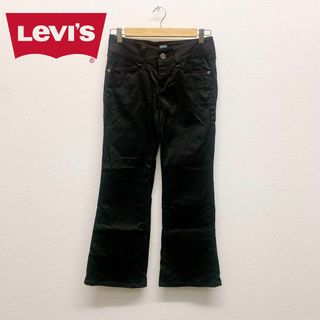 リーバイス(Levi's)の2934　定価1万程　美品　リーバイス　レディース　パンツ　28インチ　ブラック(デニム/ジーンズ)