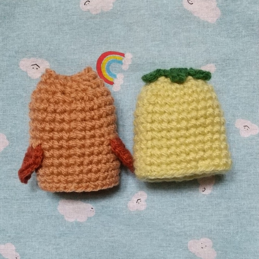 縁起物 オーナメント アクリルたわし フクロウ カッパ