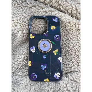 ケイトスペードニューヨーク(kate spade new york)のケイトスペード ★iPhone14Proケース　リング付き(iPhoneケース)