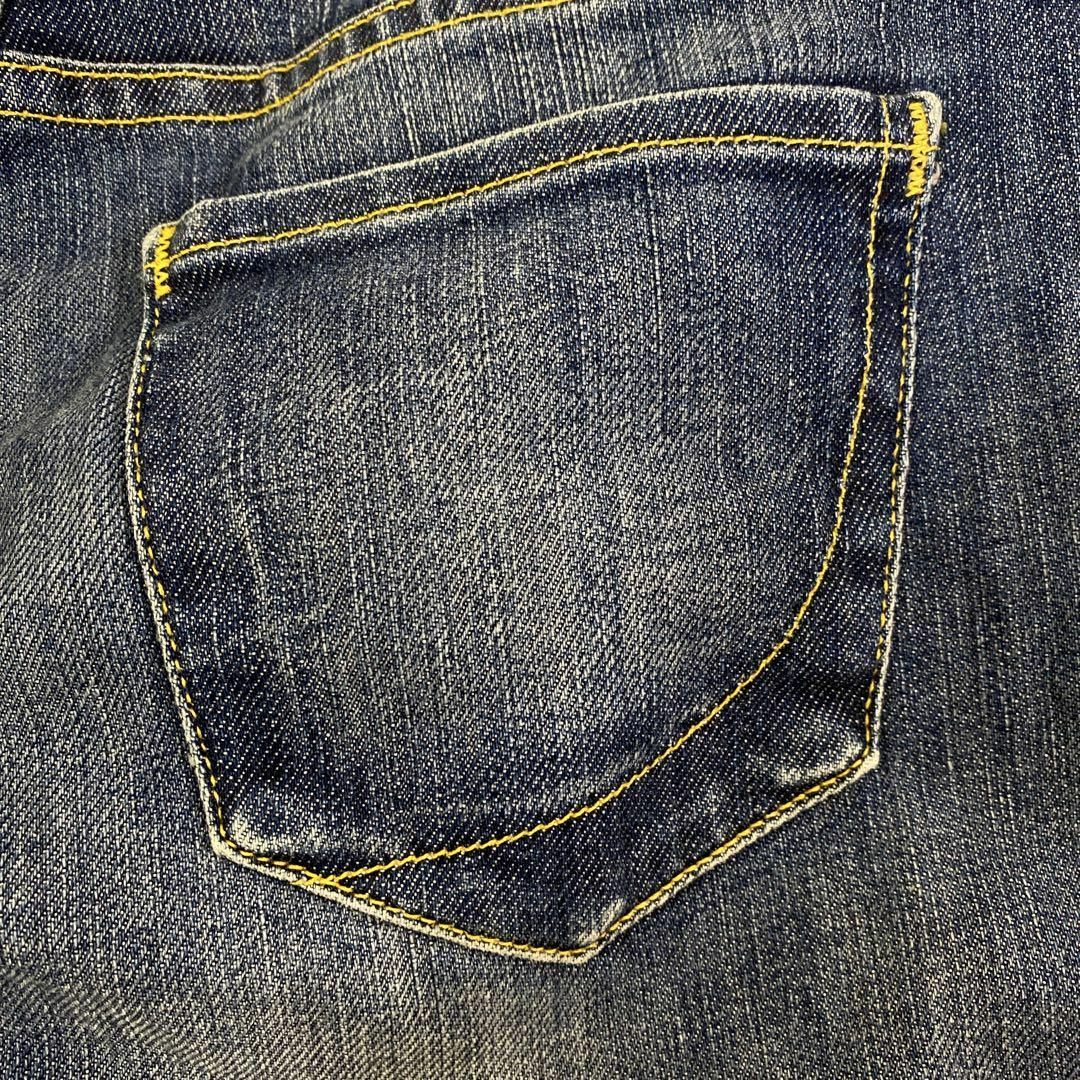 Paper Denim & Croth(ペーパーデニムアンドクロス)の2932美品　ペーパーデニム&クロス　ジーンズ　デニム レディース 26インチ レディースのパンツ(デニム/ジーンズ)の商品写真