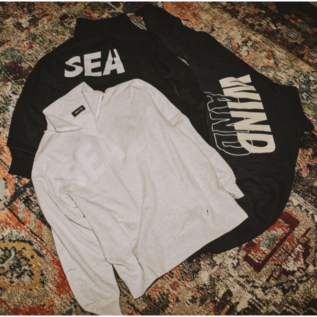 WIND AND SEA - wind and sea SEA HALF ZIP TOPSの通販 by aki's shop