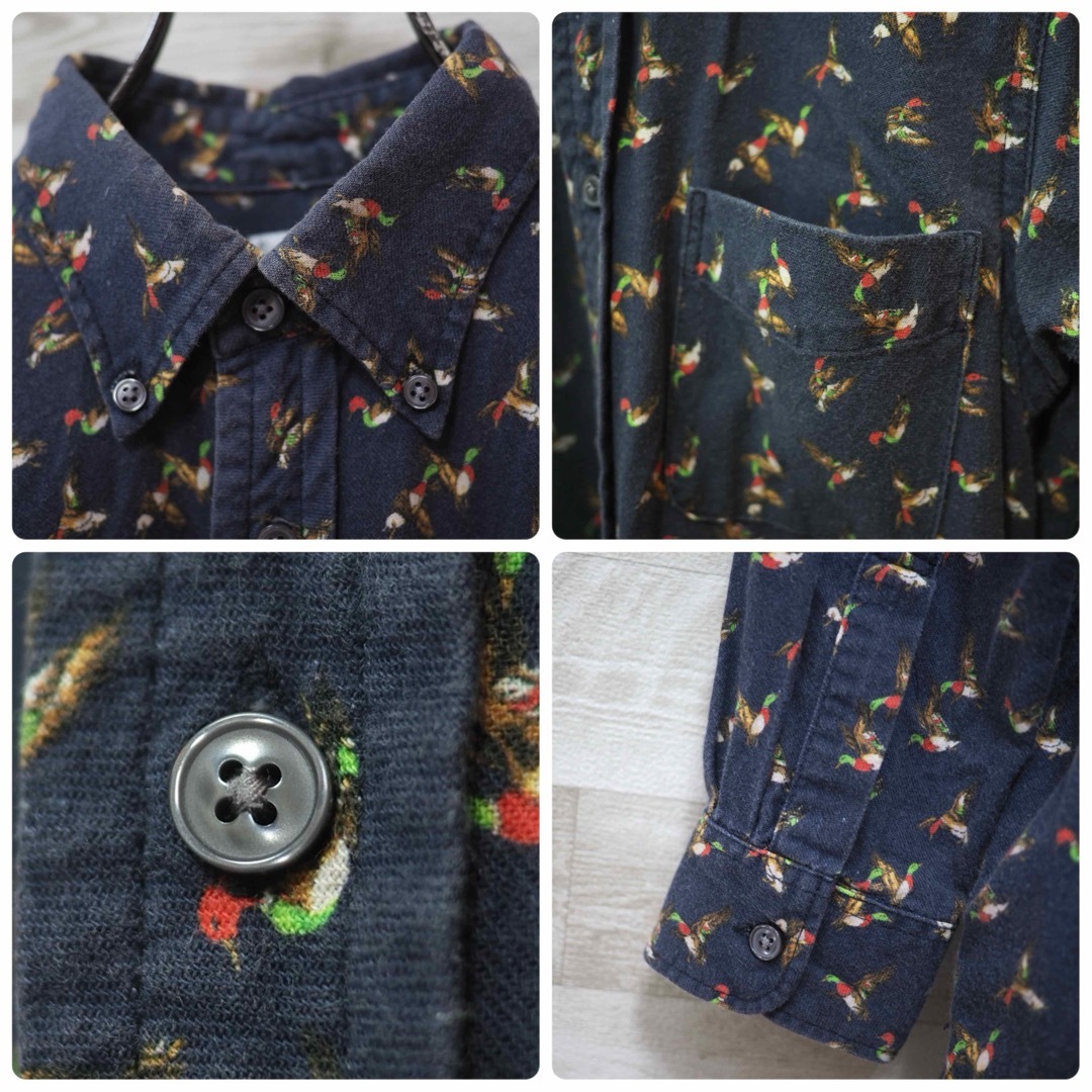 FWK E.G. 16AW B.D Shirt Dress-Bird Print