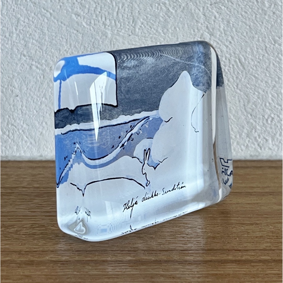 iittala ヘルヤ ガラスカード "Suomen talvi"