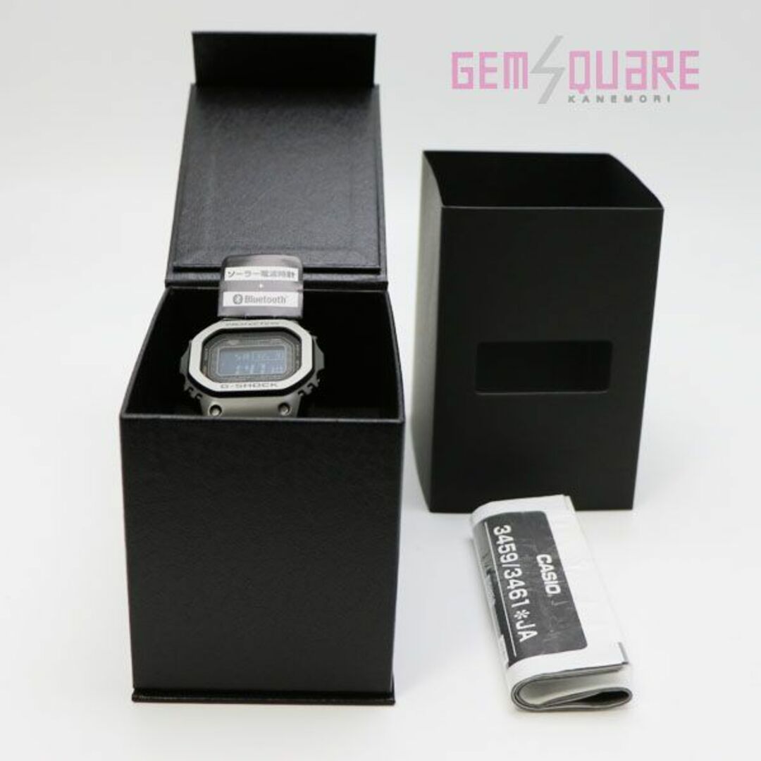 CASIO - カシオ G-SHOCK 腕時計 フルメタル 黒 ソーラー電波 未使用品