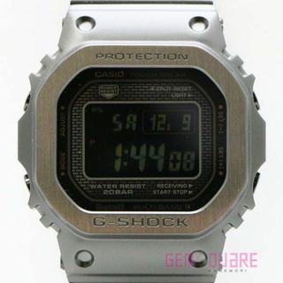 カシオ(CASIO)のカシオ G-SHOCK 腕時計 フルメタル 黒 ソーラー電波 未使用品 GMW-B5000MB-1JF(腕時計(デジタル))