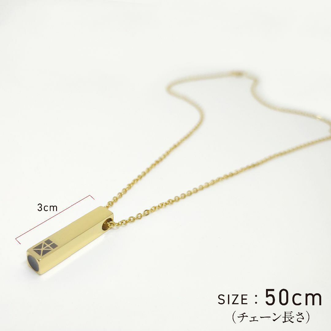 スポーツネックレス PLUSCROSS QC Gold50cm 普段使い メンズのアクセサリー(ネックレス)の商品写真