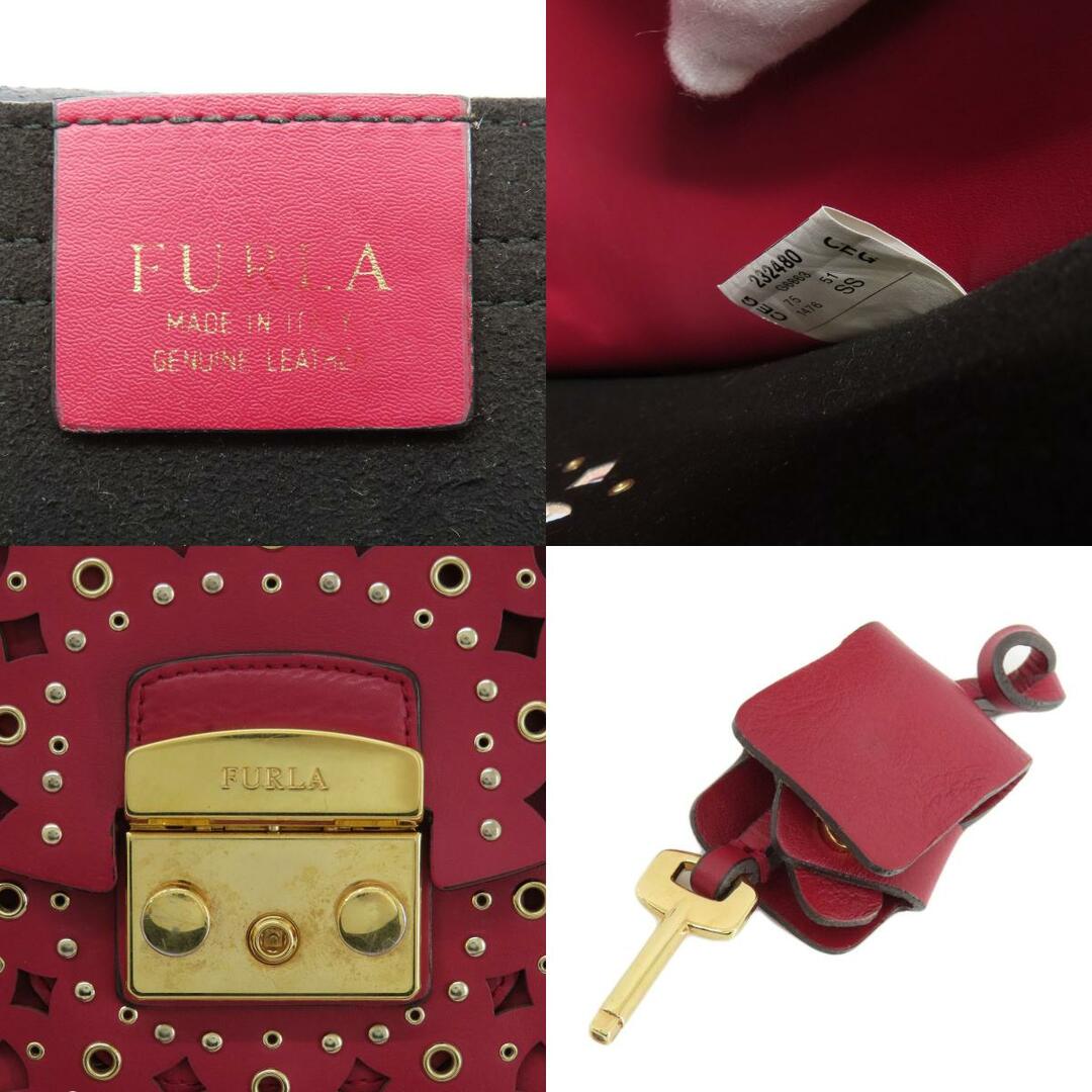 Furla(フルラ)のFurla パンチング ショルダーバッグ レザー レディース レディースのバッグ(ショルダーバッグ)の商品写真