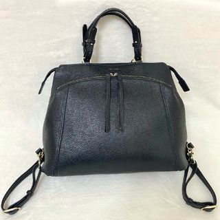 【SALE】PELLE BORSA ペレボルサ３way バッグ  ブラック