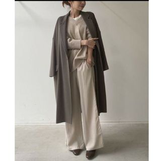 アパルトモンドゥーズィエムクラス(L'Appartement DEUXIEME CLASSE)の美品　L'Appartement  Beaver coat　ビーバーコート(ロングコート)