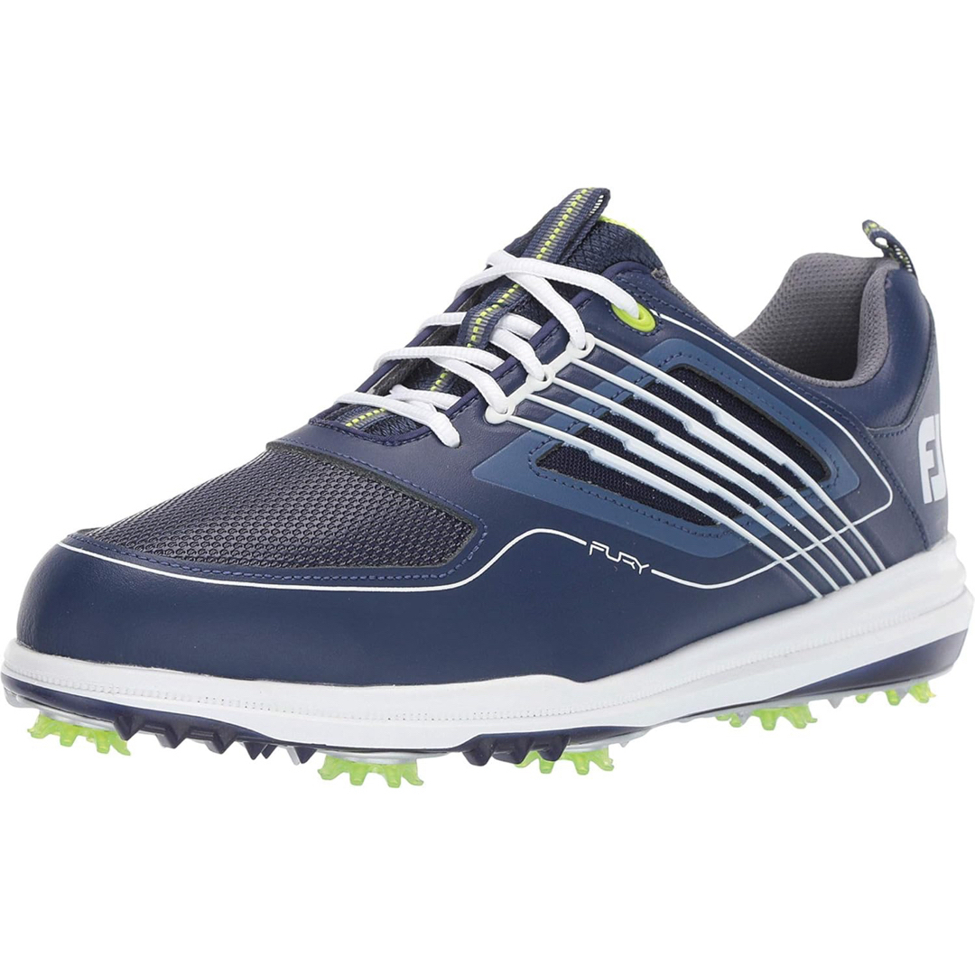 FootJoy ネイビー/ホワイト ゴルフシューズ 引き起こす 26cm FootJoy ネイビー/ホワイト ゴルフシューズ 引き起こす 26cm