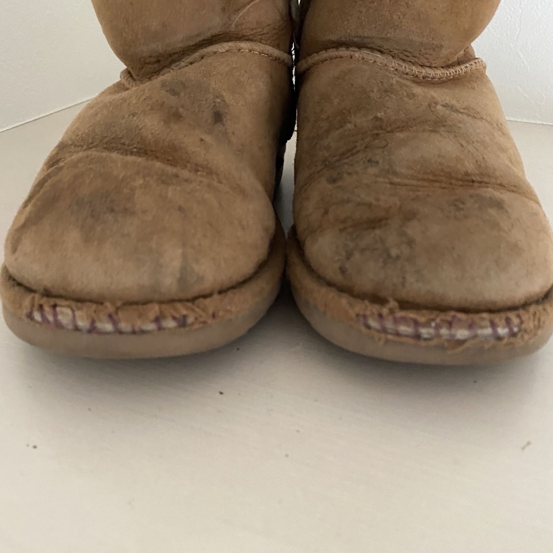 UGG AUSTRALIA(アグオーストラリア)のUGG ムートンブーツ レースアップ キッズ 18.5cm キッズ/ベビー/マタニティのキッズ靴/シューズ(15cm~)(ブーツ)の商品写真