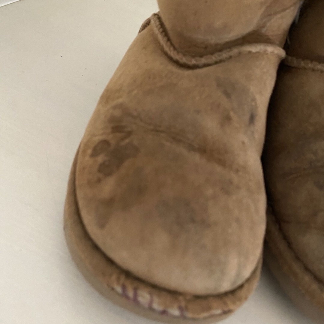 UGG AUSTRALIA(アグオーストラリア)のUGG ムートンブーツ レースアップ キッズ 18.5cm キッズ/ベビー/マタニティのキッズ靴/シューズ(15cm~)(ブーツ)の商品写真