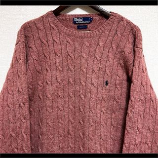 Ralph Lauren - ラルフローレン ニット セーター ブラウン ケーブル