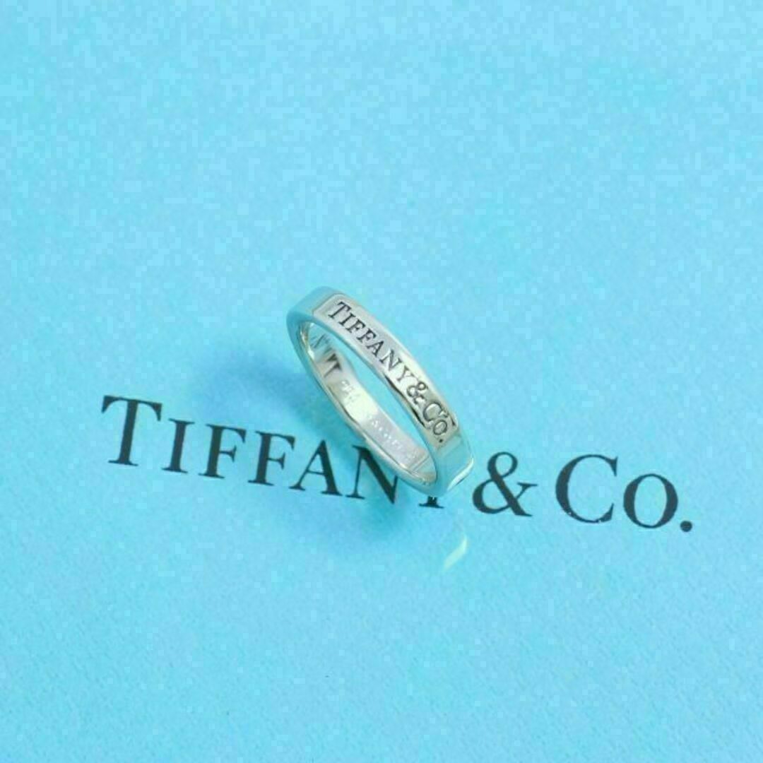 Tiffany & Co.(ティファニー)のティファニー　TIFFANY　PT950　9号　フラットバンドリング レディースのアクセサリー(リング(指輪))の商品写真