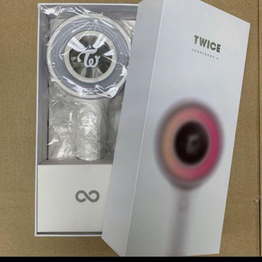 TWICE 公式ペンライト candy bong ∞ ver3 2本セット TWICE 公式ペンライト candy bong ∞ ver3 2本セット