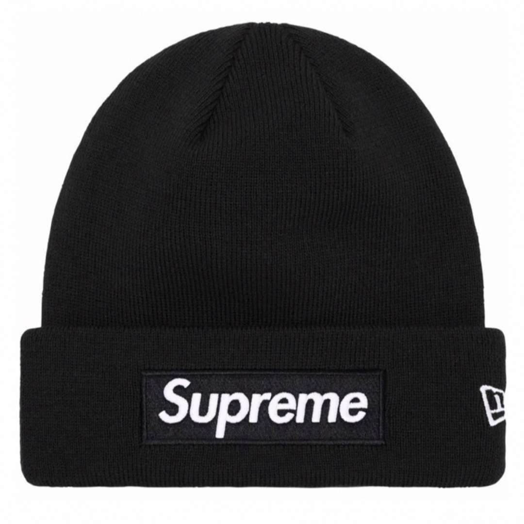 Supreme(シュプリーム)のSupreme New Era Box Logo Beanie   Black メンズの帽子(ニット帽/ビーニー)の商品写真