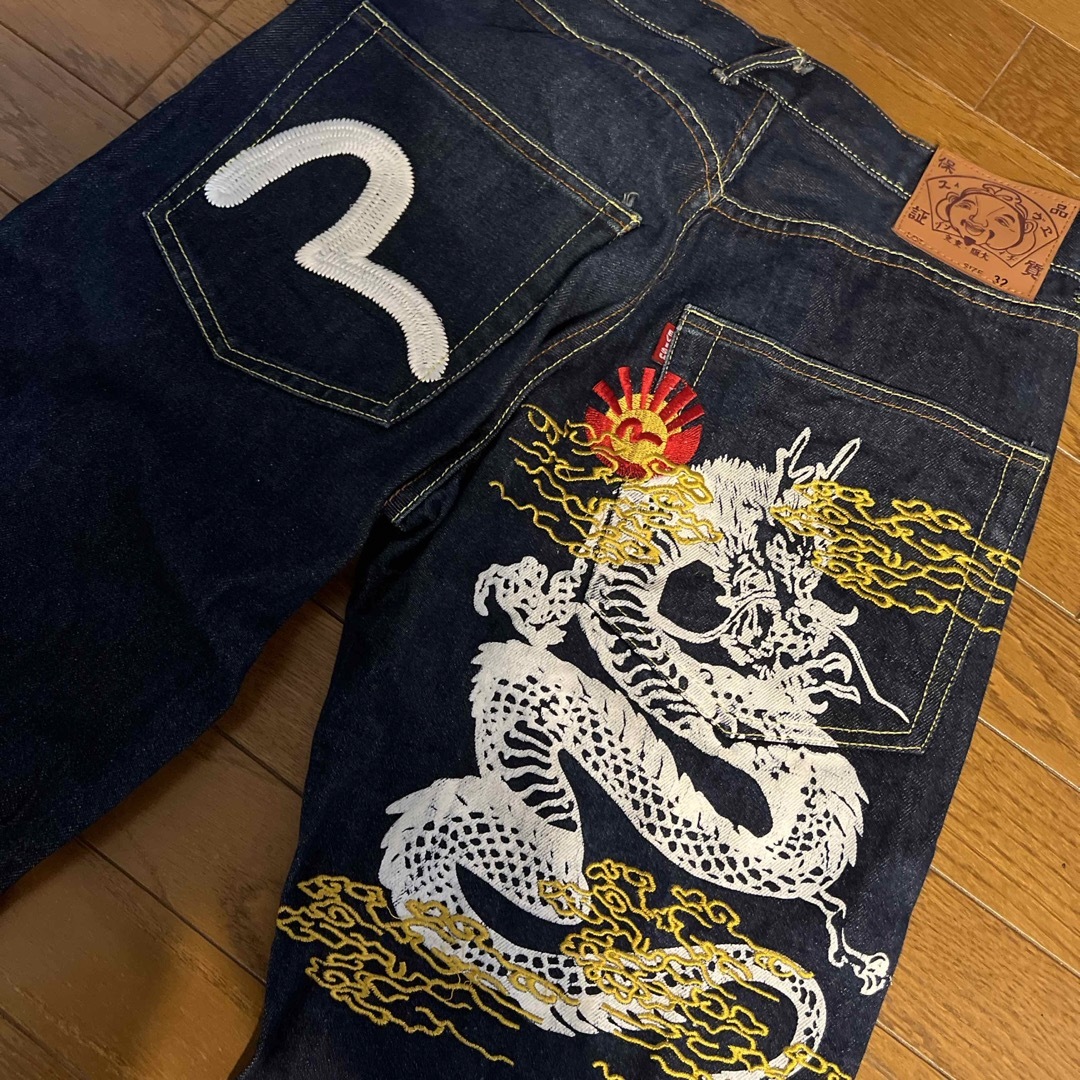 EVISU - EVISU エヴィスデニム 刺繍 32インチの通販 by K,shop EVISU - EVISU エヴィスデニム 刺繍 32インチの通販 by K,shop