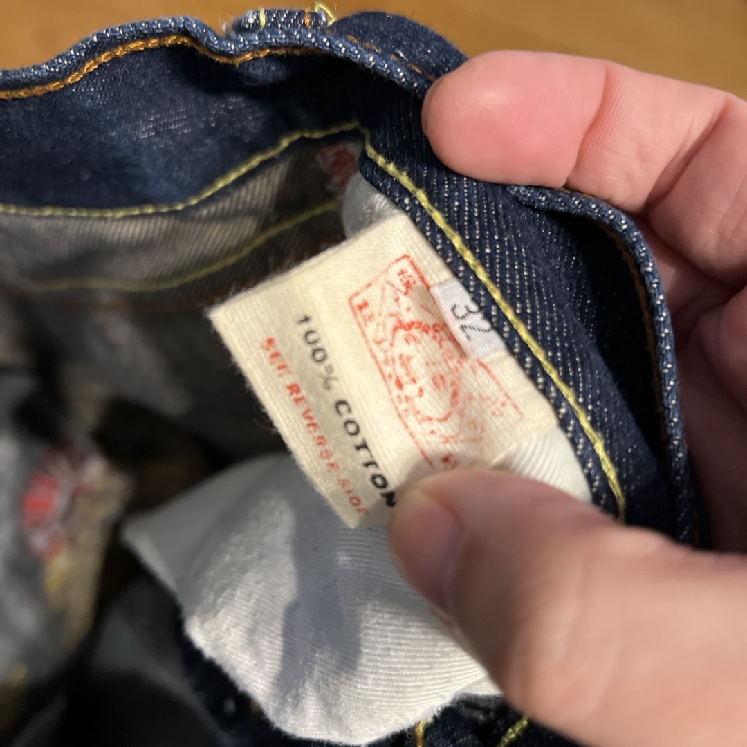 EVISU - EVISU エヴィスデニム 刺繍 32インチの通販 by K,shop EVISU - EVISU エヴィスデニム 刺繍 32インチの通販 by K,shop