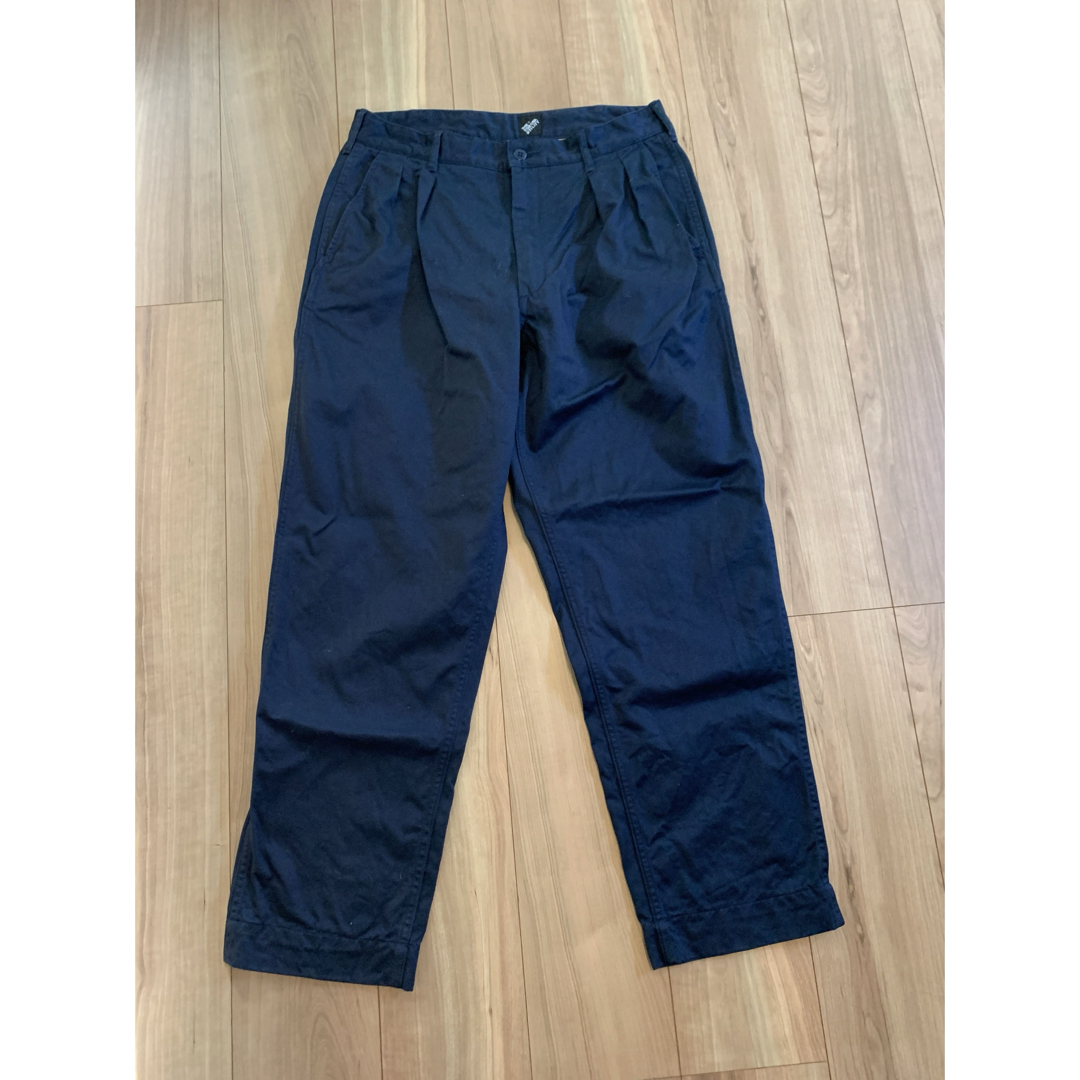 ショッピング半額 Corona Utility Fatigue Slacks チノパン ネイビー