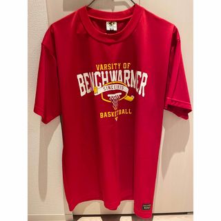 BENCH WARMER バスケ Tシャツ 練習着 赤 Lサイズ(バスケットボール)