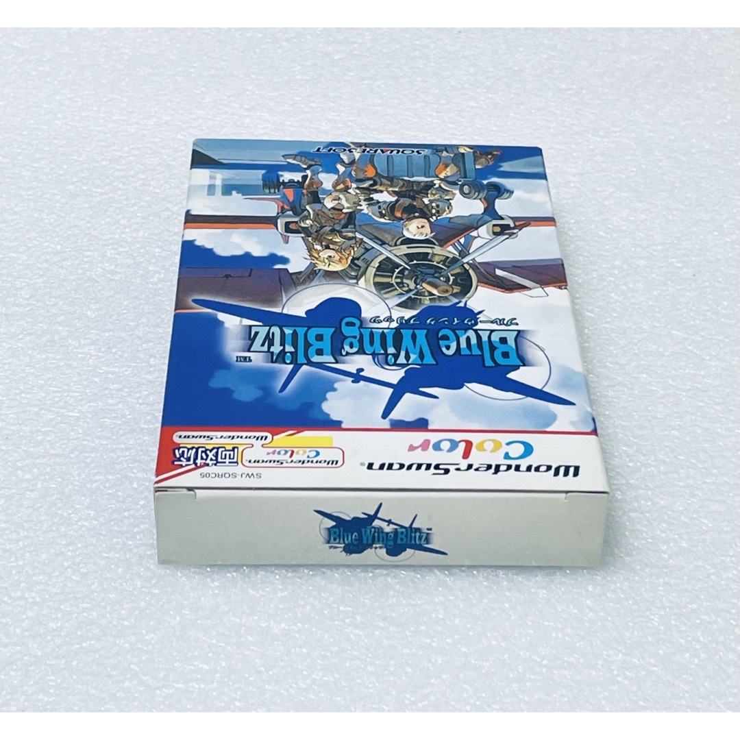 BANDAI(バンダイ)のBLUE WING BLITZ / ブルー ウィング ブリッツ [WSC] エンタメ/ホビーのゲームソフト/ゲーム機本体(携帯用ゲームソフト)の商品写真