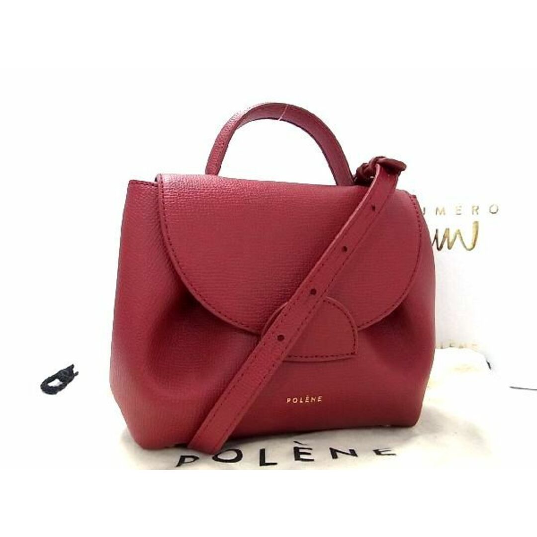 □新品□未使用□ POLENE ポレーヌ レザー 2WAY ハンドバッグ □新品□未使用□ POLENE ポレーヌ レザー 2WAY ハンドバッグ