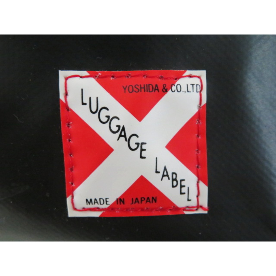 LUGGAGE LABEL(ラゲッジレーベル)のS12 LUGGAGE LABEL ラゲッジレーベル 吉田カバン PVC ショルダーバッグ ネイビー ① メンズのバッグ(ショルダーバッグ)の商品写真