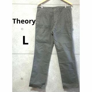 セオリー(theory)の☆セオリー☆Theory デニム　パンツ　ズボン　カーキ　生地ストライプ　メンズ(デニム/ジーンズ)