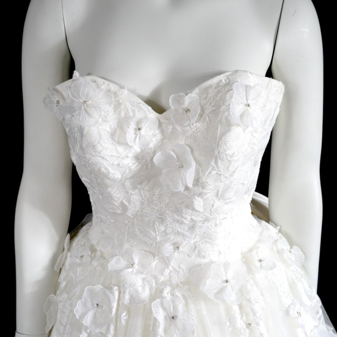 ワタベウエディング WATABE WEDDING BARBIE-2 プリンセスライン ウェディングドレス ホワイト レディースのフォーマル/ドレス(ウェディングドレス)の商品写真