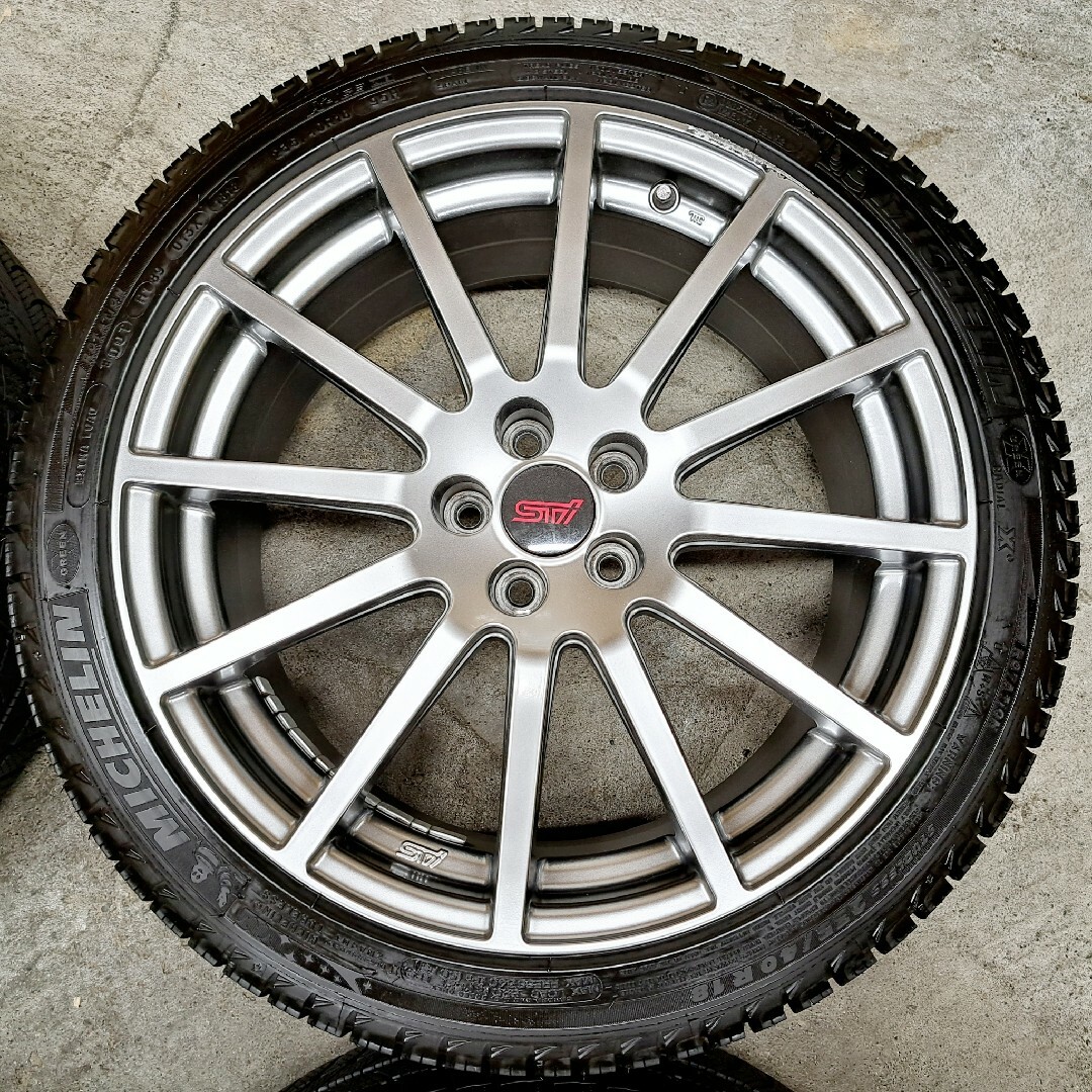 スバル - スバルレガシィ STI ts 限定 8.0J 純正ホイールタイヤ スバル - スバルレガシィ STI ts 限定 8.0J 純正ホイールタイヤ