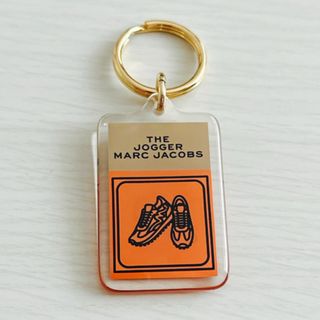 マークジェイコブス(MARC JACOBS)のMARC JACOBS マークジェイコブス　キーリング　オレンジ　スニーカー(キーホルダー)