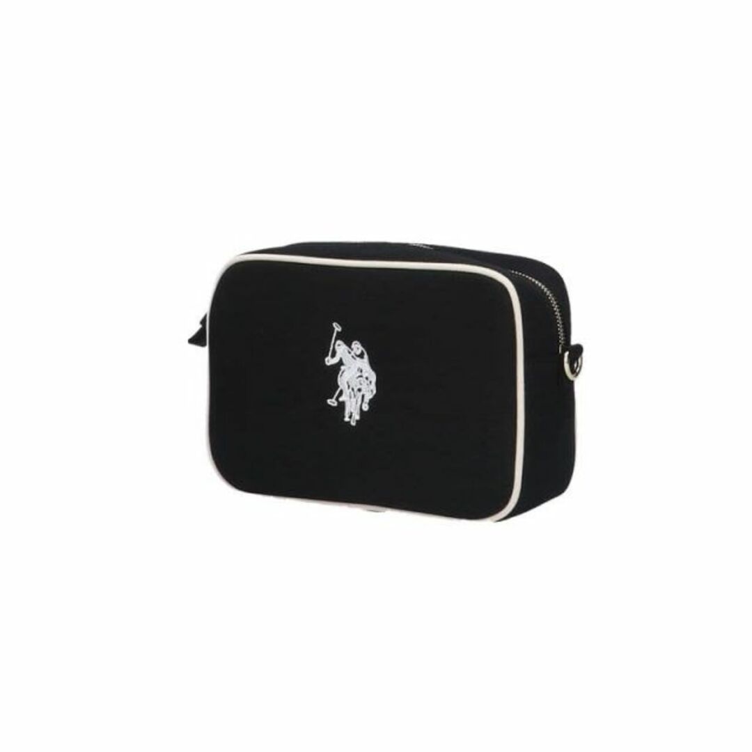 Polo Club(ポロクラブ)のユーエス ポロ アッスン U.S. POLO ASSN. ショルダーバッグ US2555 BLACK/OFF WHITE レディースのバッグ(ショルダーバッグ)の商品写真