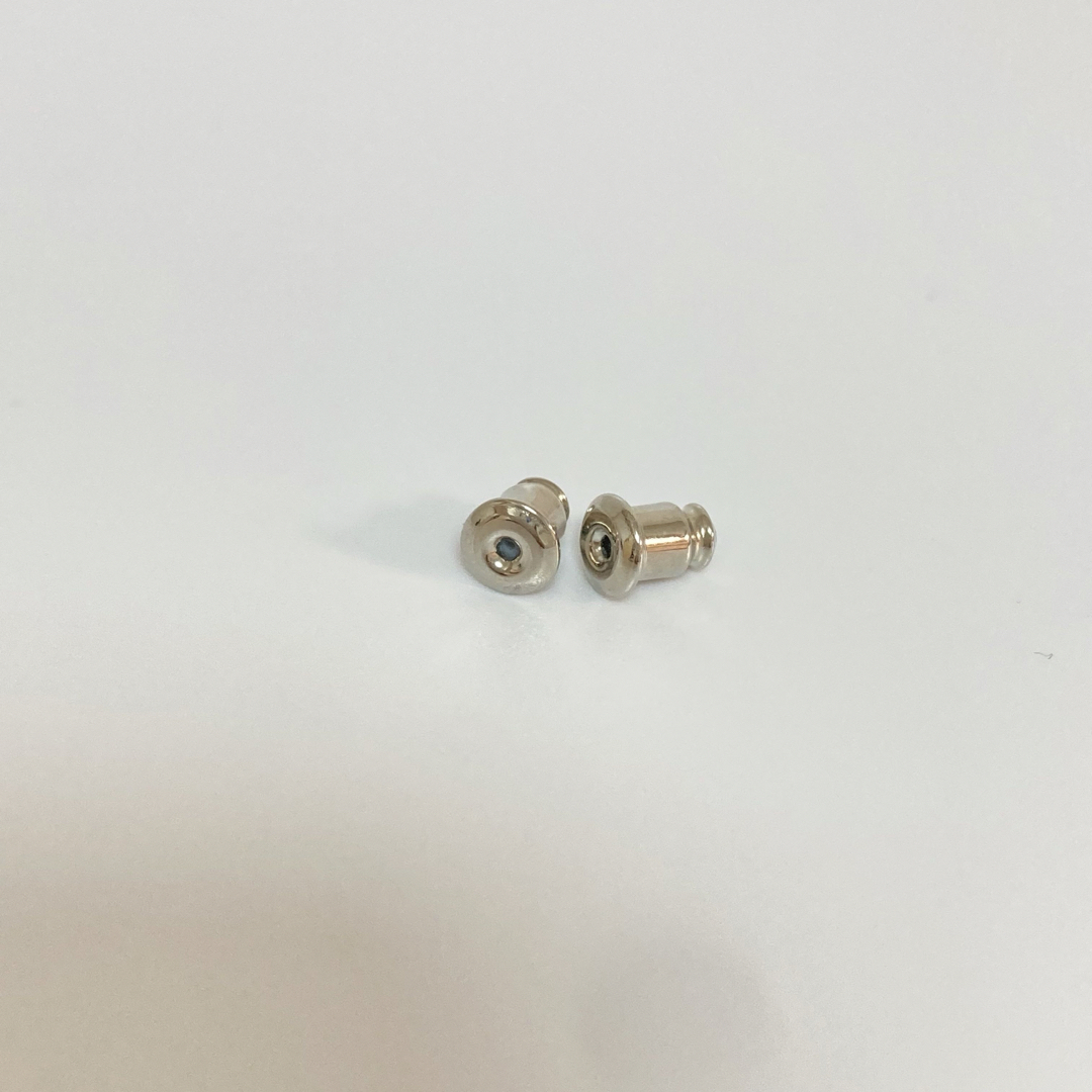 ヴィヴィアン プチオーブピアス シルバー×グリーン