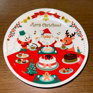 ギンザコージーコーナー(銀座コージーコーナー)の【非売品】銀座 コージーコーナー クリスマスケーキ皿(食器)