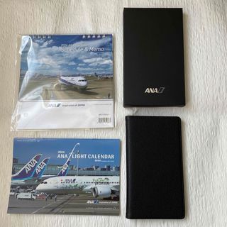 エーエヌエー(ゼンニッポンクウユ)(ANA(全日本空輸))のANA 2024年　手帳　カレンダー2冊　(手帳)