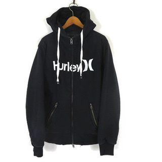 Hurley ハーレー パーカー ジャケット 黒 ブラック Mサイズ M ロゴ