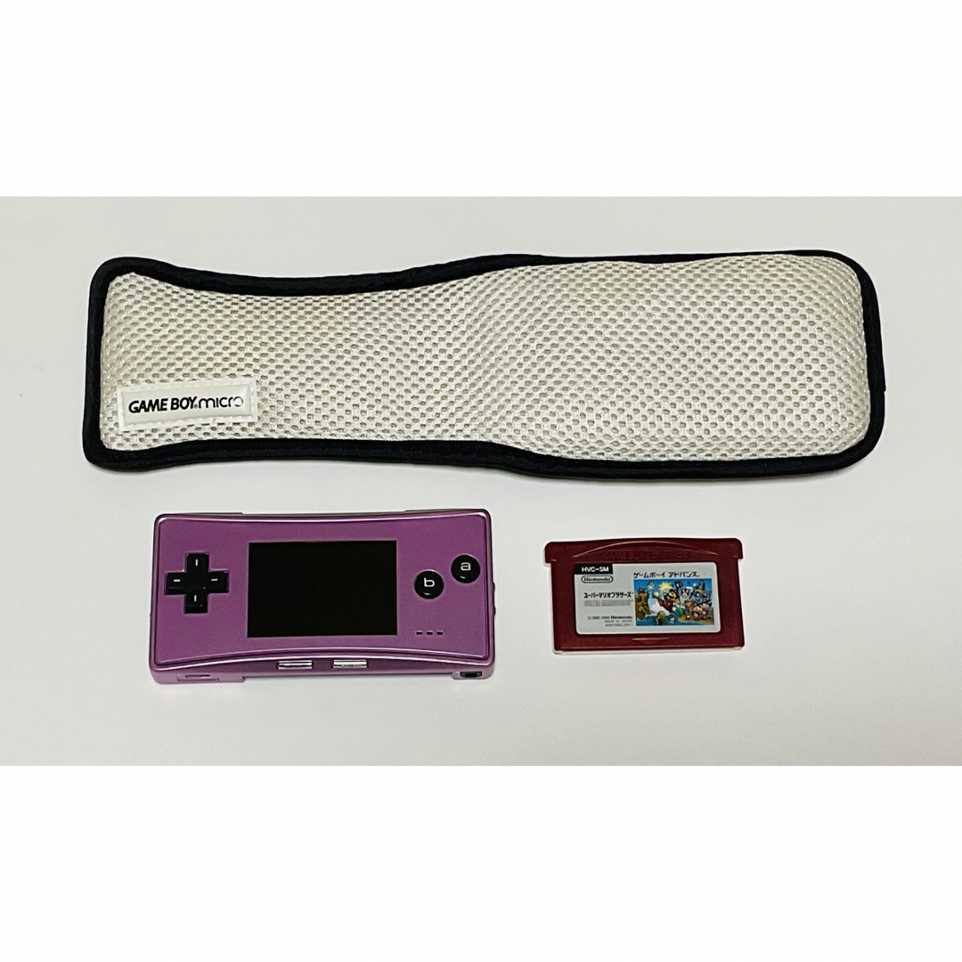 ゲームボーイ - GAMEBOY micro ゲームボーイミクロ ピンク 本体＋